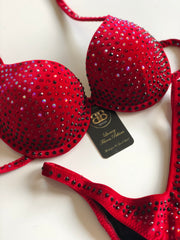 Red Velvet Black & Siam (22) competition bikini